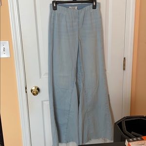 Wide Leg Free People Jeans